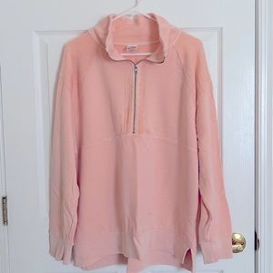 PINK Half-Zip Sweatshirt